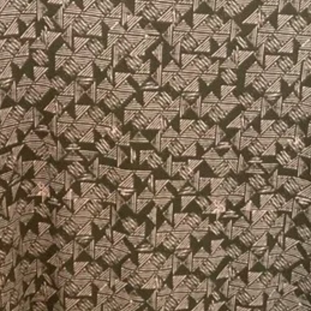 LuLaRoe Irma XL Tunic Top High Low Geometric Triangles Multicolor Green Pink - Picture 2 of 4